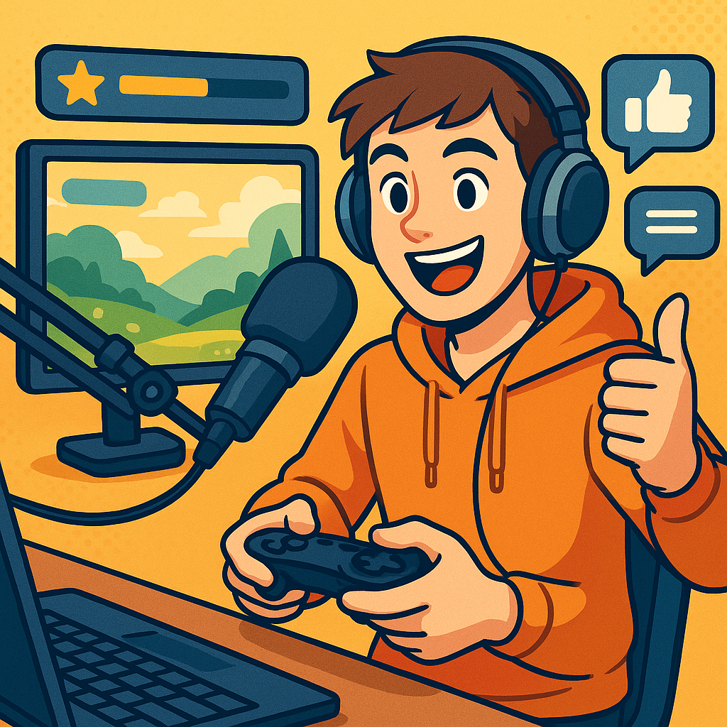 ゲーム実況者の成功法則とは？初心者が知っておきたいポイント