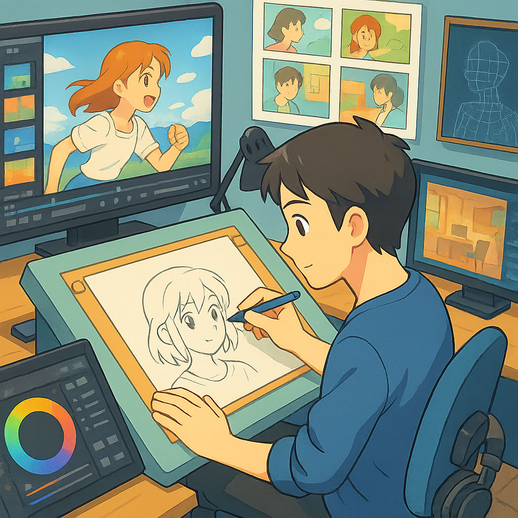 アニメ制作の裏側と最新技術の進化